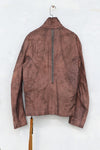 isaac sellam reflective leather jacket SULFUREUX TALMUD CUIVRE